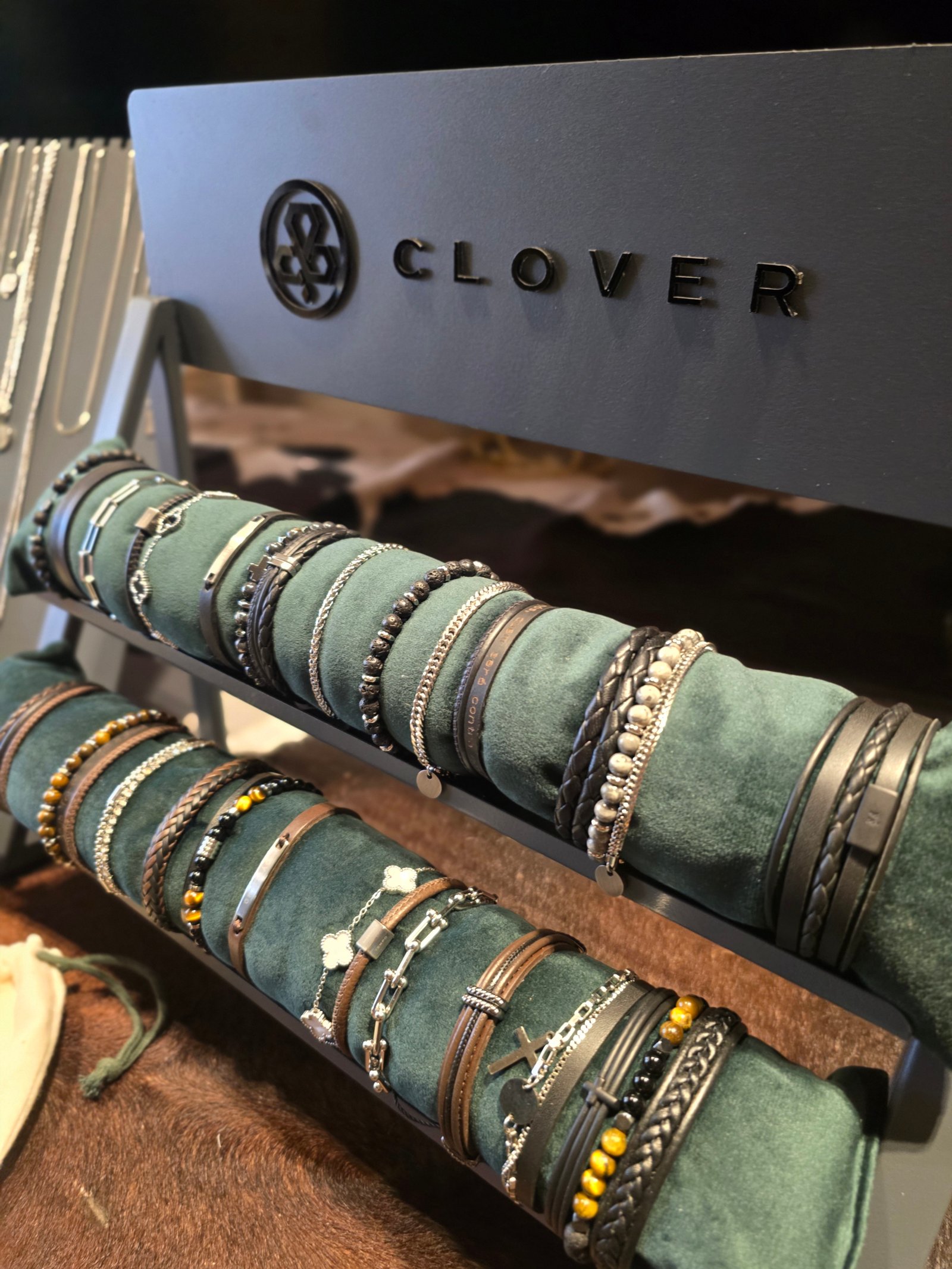 Pulseiras Clover masculinas Espaço Homem